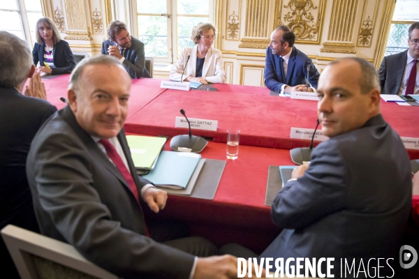 Le gouvernement présente le contenu des ordonnances sur la réforme du droit du travail aux organisations syndicales