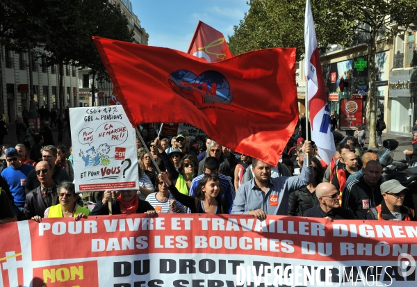 Manifestation du 12 09 2017 à Marseille