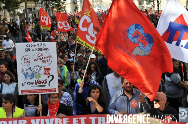 Manifestation du 12 09 2017 à Marseille