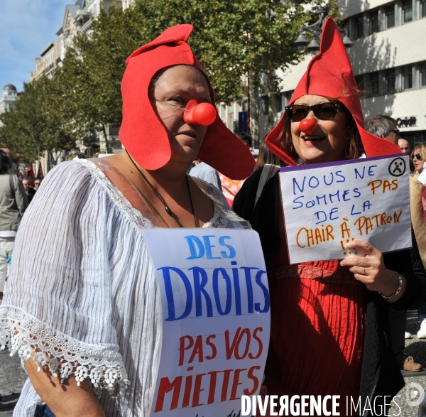 Manifestation du 12 09 2017 à Marseille