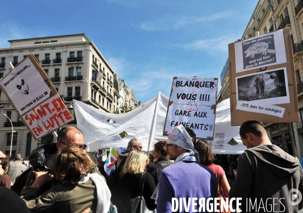 Manifestation du 12 09 2017 à Marseille