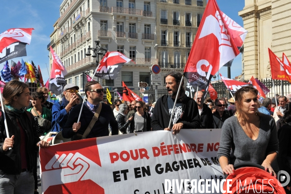 Manifestation du 12 09 2017 à Marseille