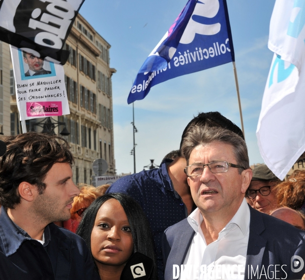 Manifestation du 12 09 2017 à Marseille