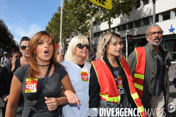 Manifestation du 12 09 2017 à Marseille