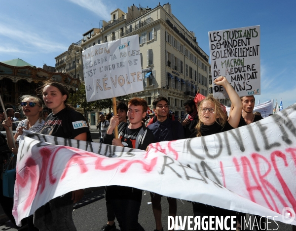 Manifestation du 12 09 2017 à Marseille