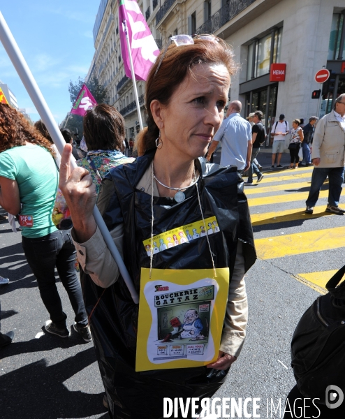 Manifestation du 12 09 2017 à Marseille