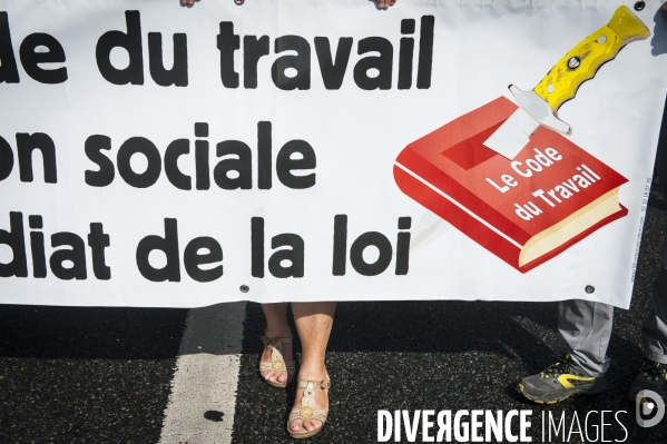 Marche contre la réforme du code du travail