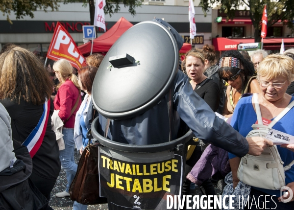 Marche contre la réforme du code du travail