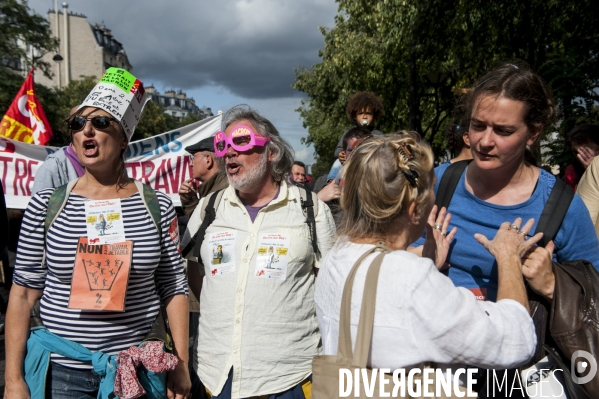 Marche contre la réforme du code du travail