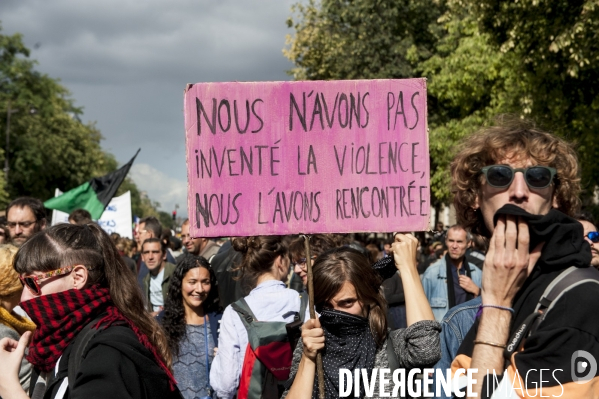 Marche contre la réforme du code du travail