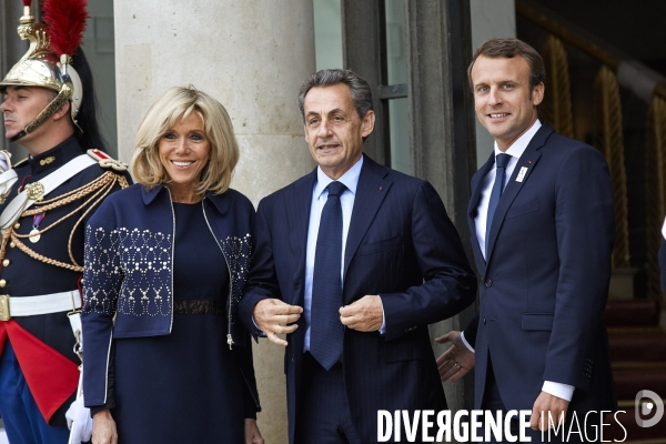Reception de la delegation française JO Paris 2024 à l Elysée