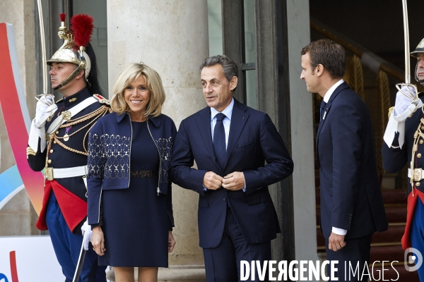 Reception de la delegation française JO Paris 2024 à l Elysée