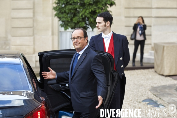 Reception de la delegation française JO Paris 2024 à l Elysée