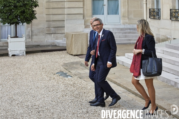 Reception de la delegation française JO Paris 2024 à l Elysée