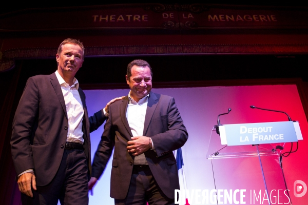 Rentrée politique de Nicolas DUPONT-AIGNAN