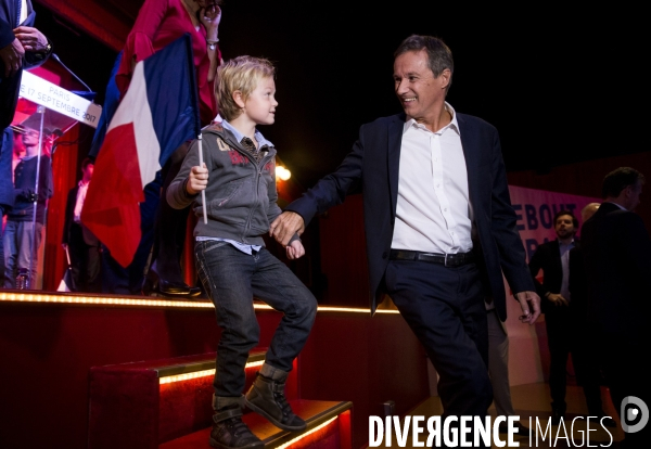 Rentrée politique de Nicolas DUPONT-AIGNAN