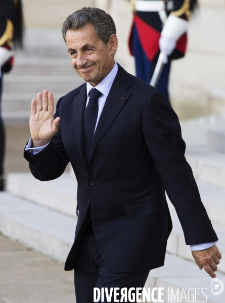 Les acteurs victorieux de la candidature de Paris aux Jeux Olympiques 2024 reçus à l Elysée.