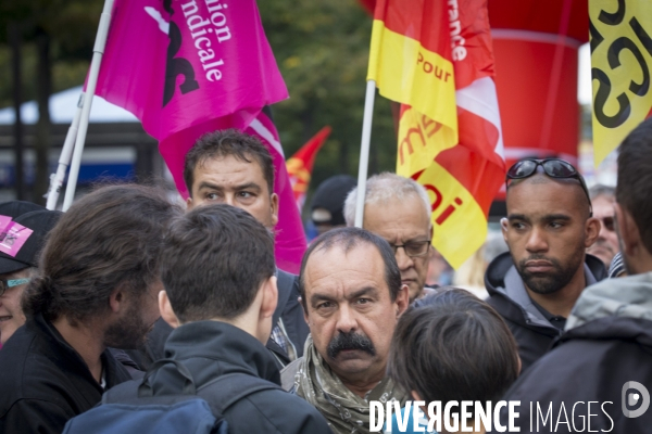 Manifestation CGT contre le projet de réforme du Code du Travail du 12 septembre 2017