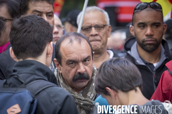 Manifestation CGT contre le projet de réforme du Code du Travail du 12 septembre 2017