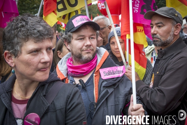 Manifestation CGT contre le projet de réforme du Code du Travail du 12 septembre 2017