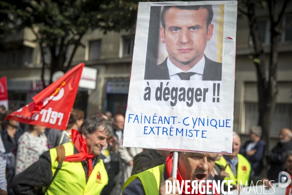 Manifestation CGT contre le projet de réforme du Code du Travail du 12 septembre 2017