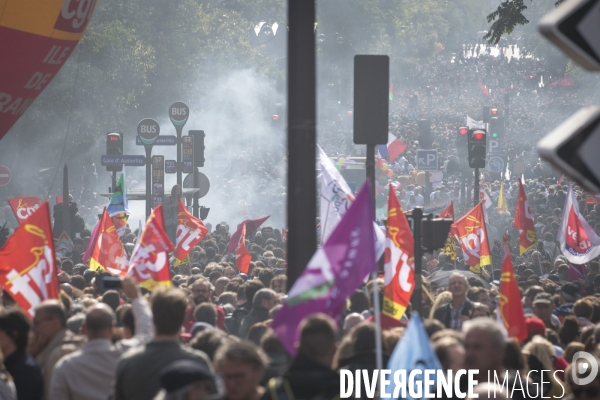 Manifestation CGT contre le projet de réforme du Code du Travail du 12 septembre 2017