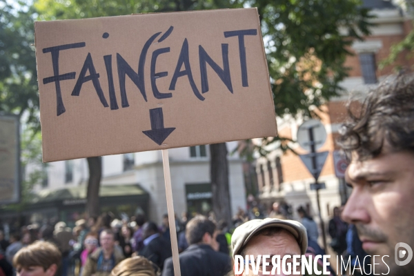 Manifestation CGT contre le projet de réforme du Code du Travail du 12 septembre 2017
