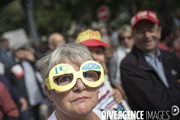 Manifestation CGT contre le projet de réforme du Code du Travail du 12 septembre 2017