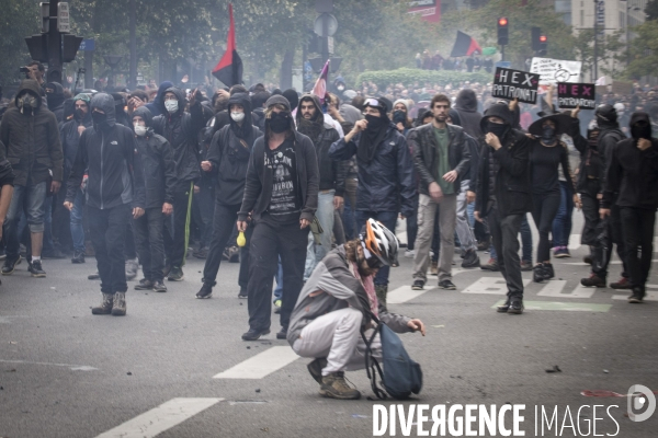 Manifestation CGT contre le projet de réforme du Code du Travail du 12 septembre 2017