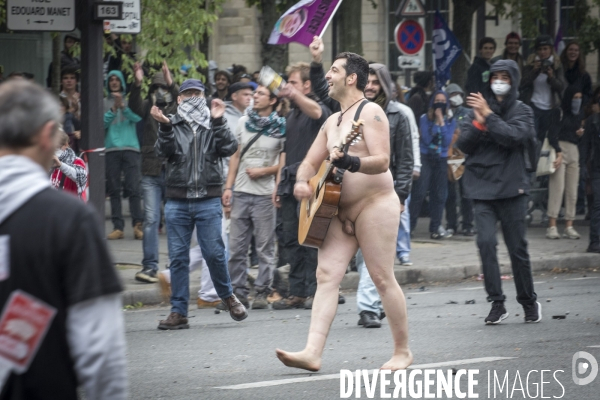 Manifestation CGT contre le projet de réforme du Code du Travail du 12 septembre 2017