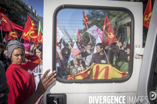 Manifestation CGT contre le projet de réforme du Code du Travail du 12 septembre 2017