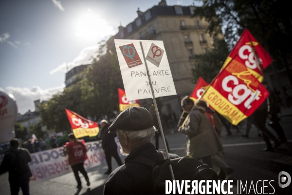 Manifestation CGT contre le projet de réforme du Code du Travail du 12 septembre 2017