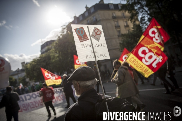 Manifestation CGT contre le projet de réforme du Code du Travail du 12 septembre 2017