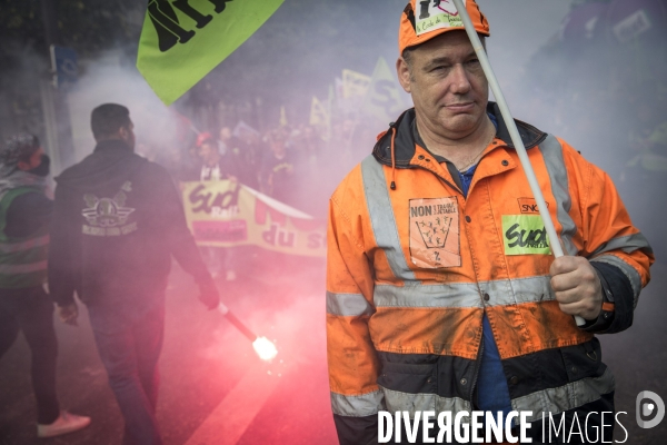 Manifestation CGT contre le projet de réforme du Code du Travail du 12 septembre 2017