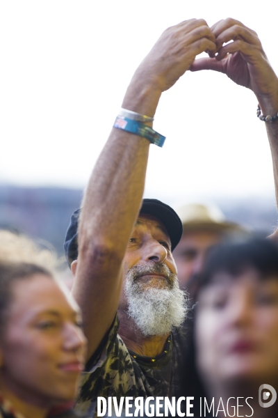 Grande scène de la Fête de l humanité de 2017