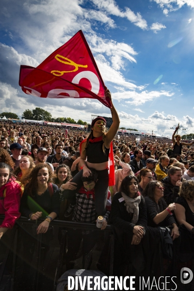 Grande scène de la Fête de l humanité de 2017