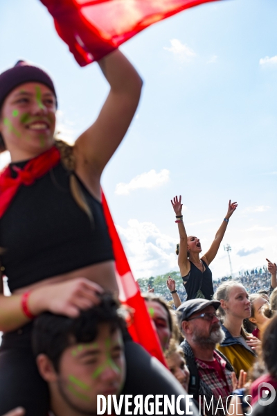 Grande scène de la Fête de l humanité de 2017