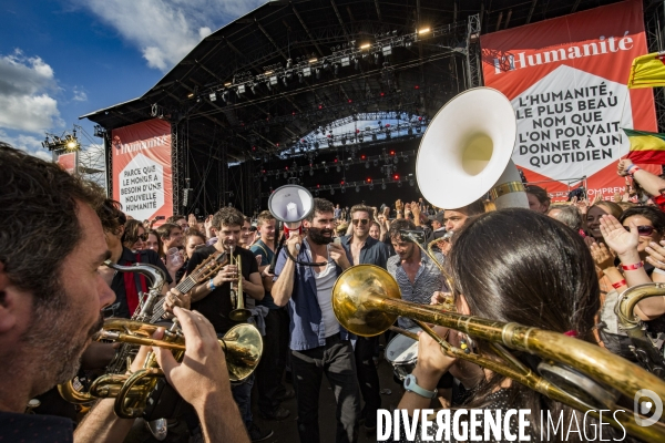 Grande scène de la Fête de l humanité de 2017