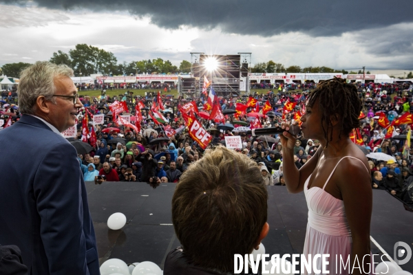 Grande scène de la Fête de l humanité de 2017