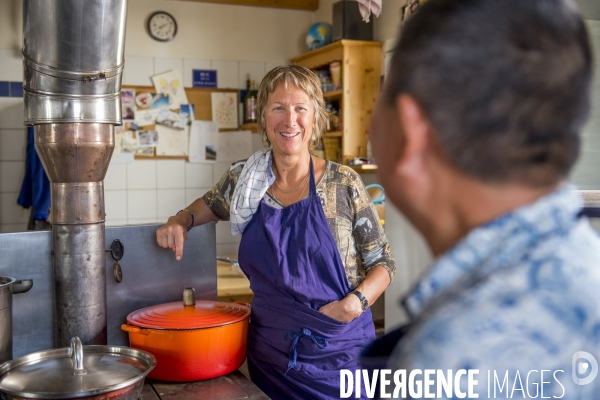 Gardienne de refuge : une vie haut perchée