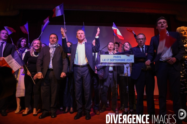 Debout la France. Université d été.