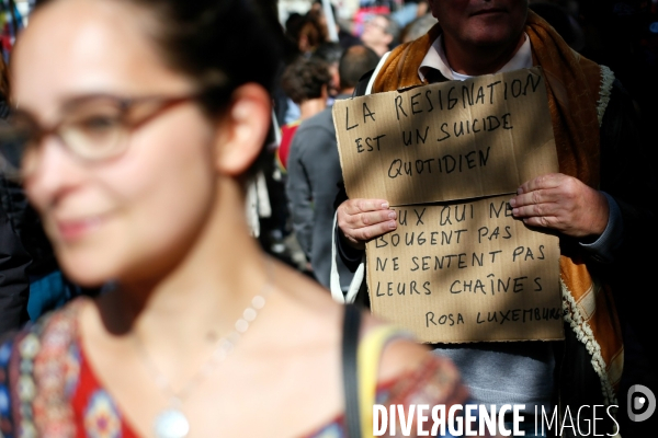 Manifestation contre la réforme du code du travail