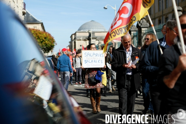 Manifestation contre la réforme du code du travail