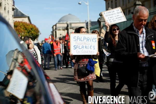 Manifestation contre la réforme du code du travail