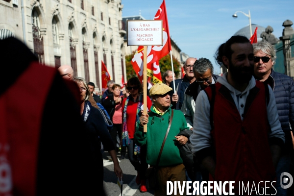 Manifestation contre la réforme du code du travail