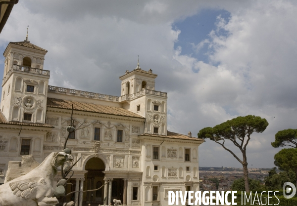 La villa medicis a rome