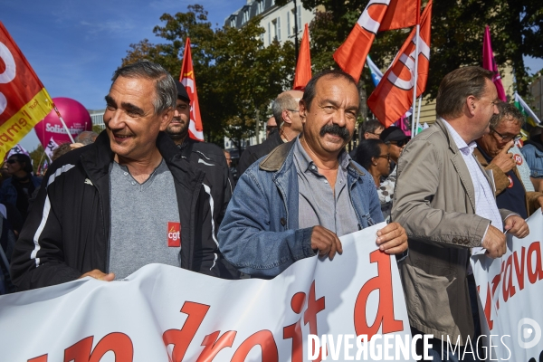 Manifestation contre la loi Travail à Paris 21 sept 2017