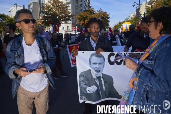 Manifestation contre la loi Travail à Paris 21 sept 2017