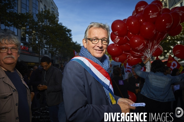 Manifestation contre la loi Travail à Paris 21 sept 2017