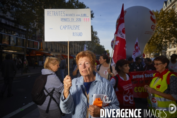 Manifestation contre la loi Travail à Paris 21 sept 2017